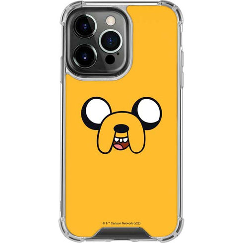 Adult Swim Adventure Time Jake The Dog iPhone 16 Pro Max Clear Case